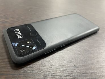 Poco: Poco C40, Б/у, 64 ГБ, цвет - Черный, 2 SIM