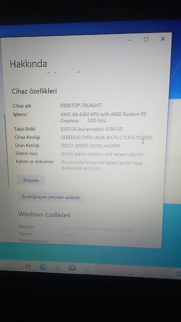 8gb ddr4 notebook ram: Acer noutbuk tecili pul lazimdi deye satiram 2024 de alinib cemi 2 ay — 5