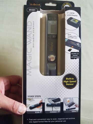 Digər auditexnika: Magic Wand portable scanner teze. Amerikadan gelib.karobkasi var
