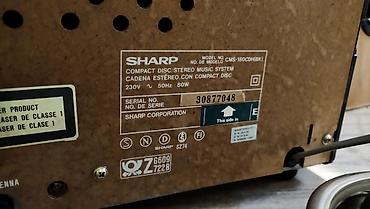 Динамики и колонки: Sharp муз.центр - проигрыватель грампластинок работает полностью — 14