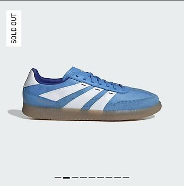 футбольный красовка: Мужские кроссовки, 41.5, 42, 42.5, Adidas, Новый, цвет - Голубой, Самовывоз, Платная доставка — 2