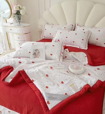 Одеяла и пледы: Комплект одеяла и подушки, Новый, Все сезоны — 2