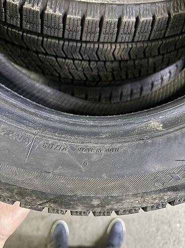 Шины: Шины 185 / 60 / R 15, Зима, Б/у, Комплект, Легковые, Япония, Bridgestone — 4