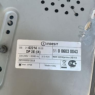 mod: Электрическая варочная панель Indesit DP 2E (IX) новая. итальянская — 3