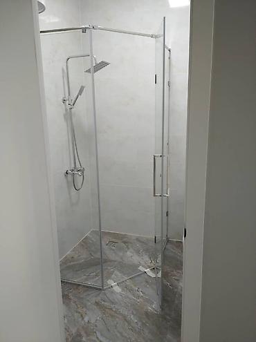 Душевые перегородки и ограждения: Стеклянные душевые перегородки из закаленного стекла 8 мм на заказ под — 21