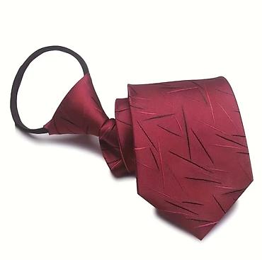 qalstuk: Kişi üçün hazır düyünlü, fermuarlı qalstuk - Model: Zip-qalstuk — 5
