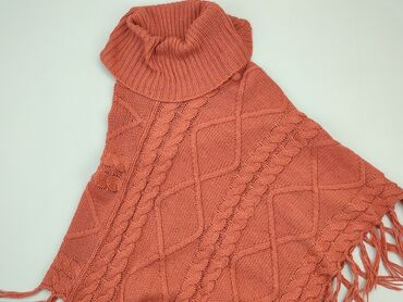 pomarańczowa bluzki damskie: Poncho, Orsay, One size, condition - Very good