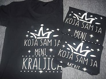 Majice kratkih rukava: Majice zenske sa štampom. Različiti motivi i natpisi. - Crne majice — 16