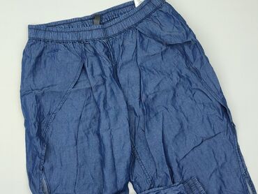 Material trousers for women, size XL