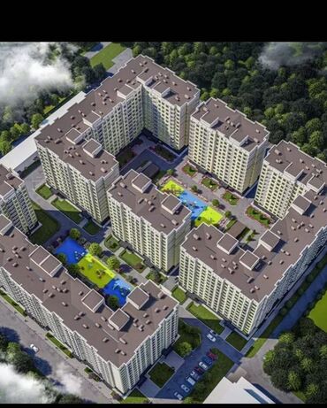 квв: 1 комната, 44 м², Элитка, 12 этаж, ПСО (под самоотделку)