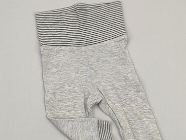dresy legginsy: Spodnie dresowe, H&M, 0-3 m, stan - Dobry