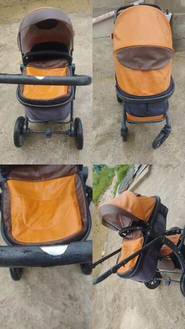 прогулочные коляски camarelo eos: Коляска, цвет - Желтый, Б/у