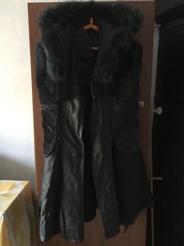 кожаное пальто: Пальто, L (EU 40)