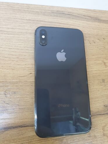 Apple iPhone: IPhone X, Б/у, 256 ГБ, Защитное стекло, Чехол, 100 %