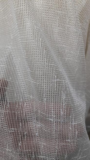 Parçalar: Təsvir: - Açıq krem/ağ tonlarda şəffaf tül parça - Nazik şəbəkə — 11