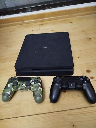 ps4 plus: Məhsul: Sony PlayStation 4 Slim (PS4 Slim) oyun konsolu + 2 ədəd — 1