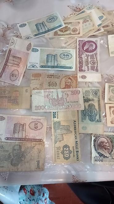 manat: Kolleksiya – köhnə pullar və banknotlar qarışıq dəst - Azərbaycan — 4