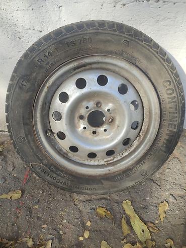 ravon r4: Колеса в сборе 175 / 65 / R 14, Зима, Б/у, Запаска, Легковые, Железные, отверстий - 4 — 1