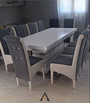Linije sto
Dimenzije: 40
Cena: 240€
Stolice dugme
Cena: 42€ po kom na lalafo.rs Linije sto
Dimenzije: 40
Cena: 240€
Stolice dugme
Cena: 42€ po kom