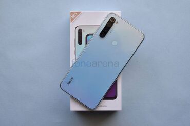 Компьютеры, ноутбуки и планшеты: Redmi Note 8, 128 ГБ, цвет - Голубой, Сенсорный, Отпечаток пальца, Face ID