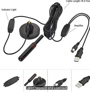 micro cd: Активная цифровая ТВ-антенна с усилителями и магнитным основанием — 4