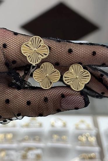 Серьги, Проба 585, Без вставки, Женские, Новый