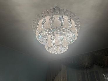 продам ворота бу: Люстра, 10 и более ламп, Стекло — 2