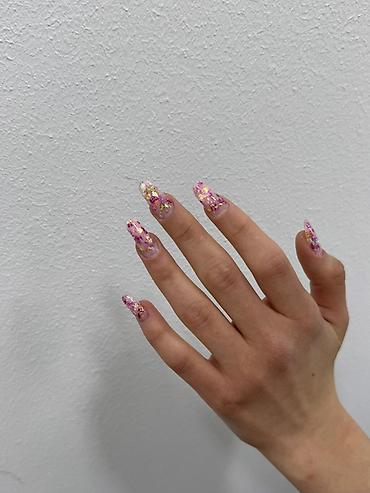 Manikür: Salam 🌸 Mən yeni fəaliyyətə başlamış dırnaq ustasıyam və təqdim — 3