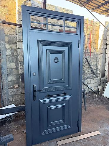 qir: Mənzil üçün Yeni Giriş qapısı 120x220 sm Şəbəkə ilə, Zəmanətli, Pulsuz quraşdırma, Pulsuz çatdırılma, Ödənişli çatdırılma, Rayonlara çatdırılma — 3