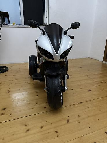 ucuz usaq oyuncaqlari: Uşaq üçün elektrikli motosiklet (4 təkərli) Bateryasında problem var — 3