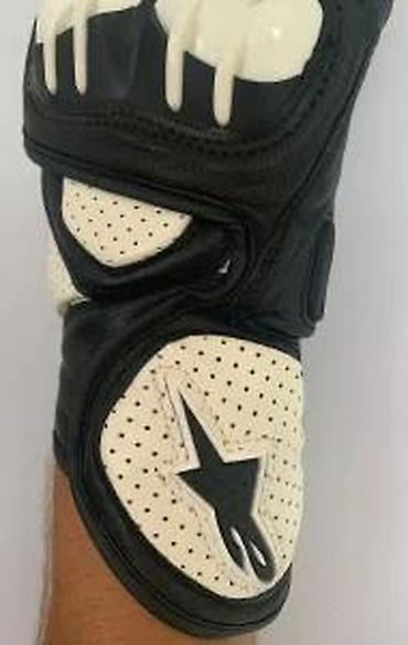 Oprema za bicikliste: Rukavice za motocikl – sportski model GPX - Materijal: prirodna koža — 13