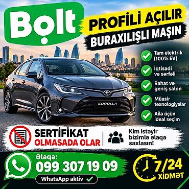dayə isi axtariram: Minik avtomobili — 1