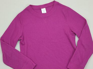 liliowa bluzka: Світшот, 8 р., 122-128 см, стан - Задовільний
