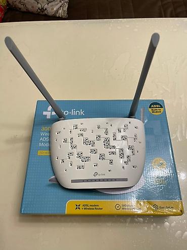 TP-Link TD-W8961N ADSL Modem + Wi‑Fi Router - 2‑si 1‑də qurğu: daxili