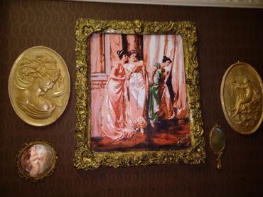 Şəkillər, tablolar: Resm,ketan,akril,65/75 — 9