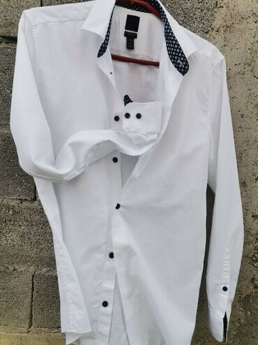 Košulje: Kao nova snežno bela muška košulja. Veličina 39/40. Slim fit — 5