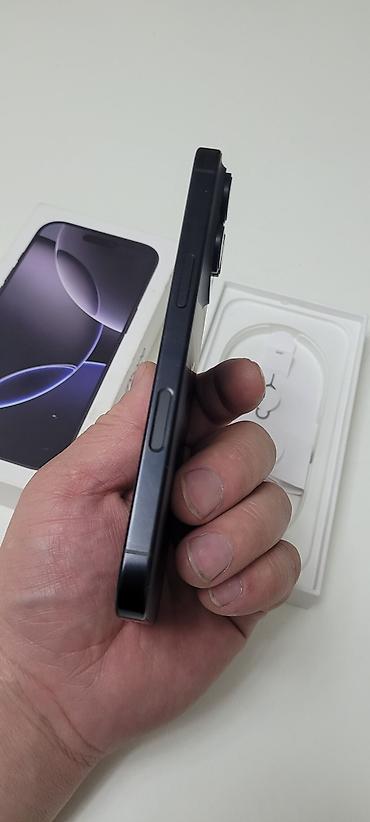 Apple iPhone: IPhone 16 Pro, Б/у, 256 ГБ, Черный, Коробка, 91 % — 5