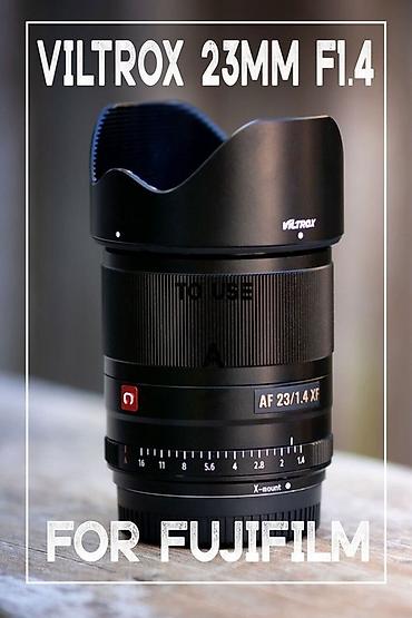 kamera digital: Viltrox AF 23mm f/1.4 XF (X-mount, APS-C) obyektiv - Fujifilm X-mount — 1