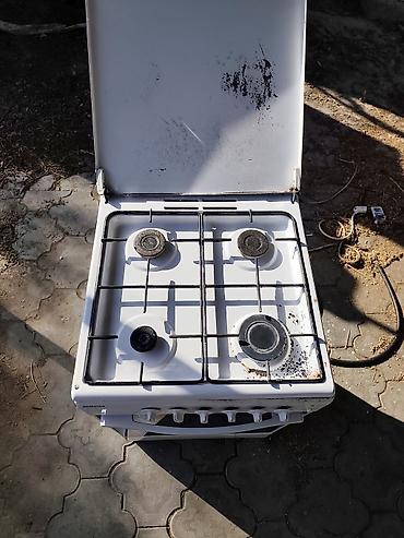 Газовая печь, Beko, Б/у, Напольная, цвет - Белый at lalafo.kg Газовая печь, Beko, Б/у, Напольная, цвет - Белый