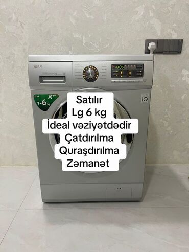 Paltaryuyan maşınlar: LG paltaryuyan maşın – 6 kq İdeal vəziyətdədir. Çürüyü pası yoxdu — 1