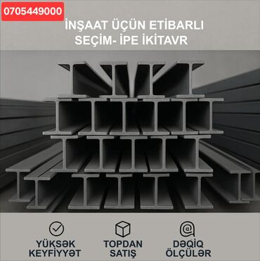 Profillər, şvellerlər: Qutu Profil – Iron Trade MMC Müxtəlif ölçülərdə, yüksək möhkəmliyə — 16