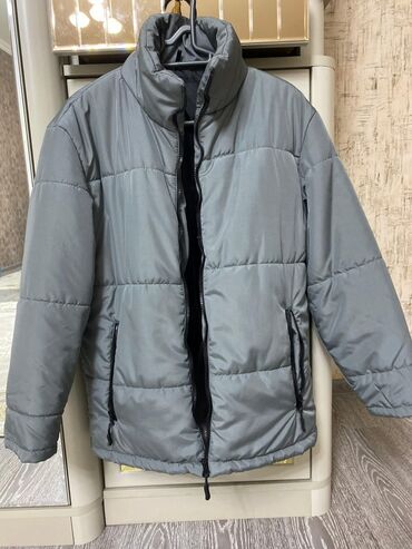 женские леггинсы на флисе: Мужская куртка, Болонка, Зимняя, M