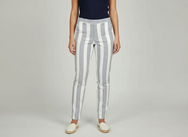 Women's Pants: Material trousers for women, size M