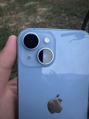 iphone 2 sim: IPhone 14, Б/у, 256 ГБ, Синий, Защитное стекло, Чехол, Коробка, 81 % — 3