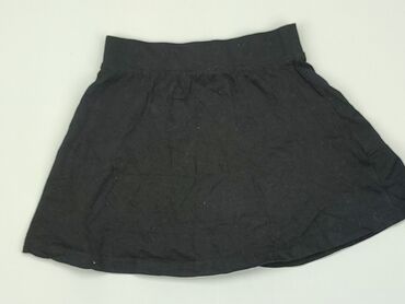 spódniczka jeansowa czarna z guzikami: Spódniczka, 5-6 lat, 110-116 cm, stan - Dobry