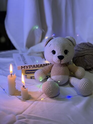 pljushevyj medved 50 sm: Вязаные игрушки 🧸 🎈чистые, мягкие и безопасные 🎈55% хлопок, 45% акрил