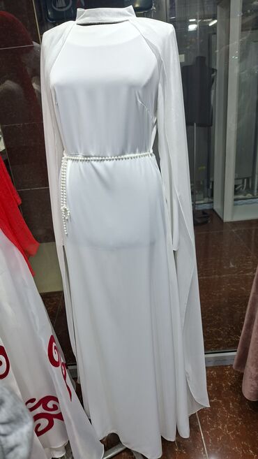 Вечерние платья: Вечернее платье, Русалка, Длинная модель, Без рукавов, Шлейф, M — 26