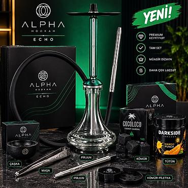 Premium Alpha Hookah Echo nargilə seti Rəng seçimi var. Məhsullar