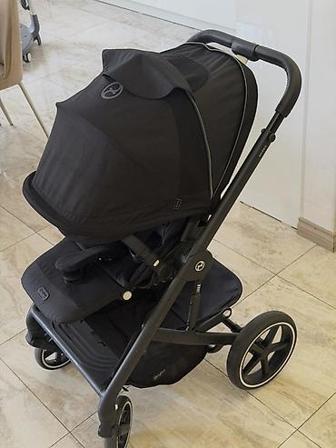 Коляски: Коляска, Cybex, цвет - Черный, Б/у — 12