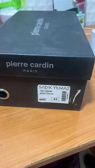 pierre cardin: Мужские туфли, 43, Pierre Cardin, Новый, цвет - Черный — 6